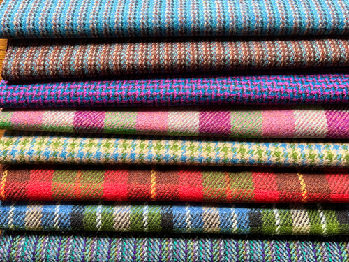 Craft pack Harris Tweed 8 pieces