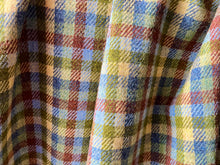 6 colour check British wool AMOR TWEED