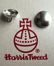 Pastel  Harris Tweed buttons